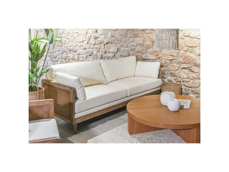 Фотьойл Home ESPRIT Кафяв 208 x 86 x 88 cm Фотьойл Home ESPRIT Кафяв 208 x 86 x 88 cm