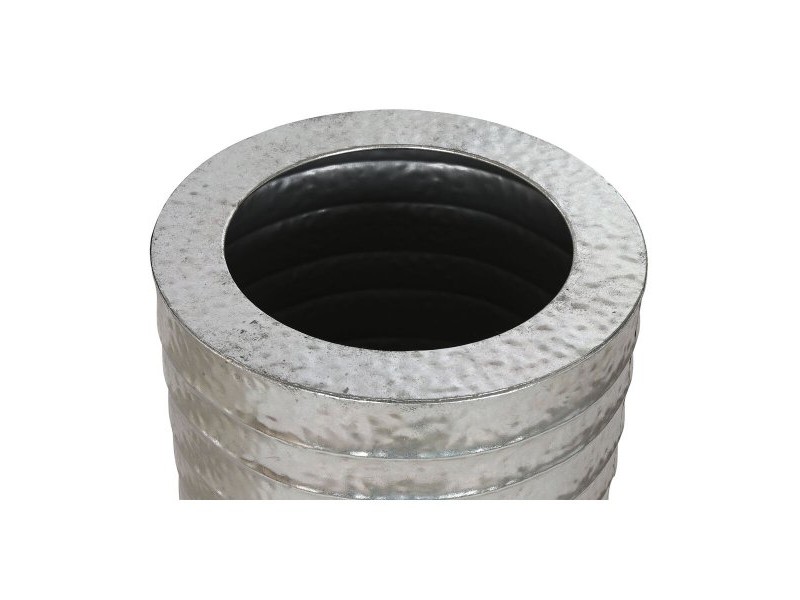 Комплект саксии Home ESPRIT Сребрист Метал 51 x 51 x 123 cm