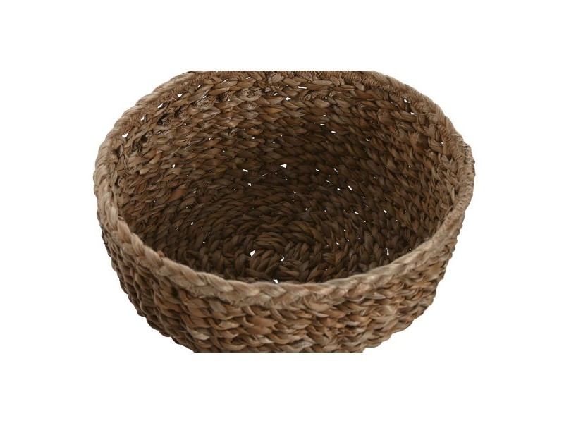 Игра на Кошници Home ESPRIT Естествено влакно Boho 30 x 30 x 13 cm