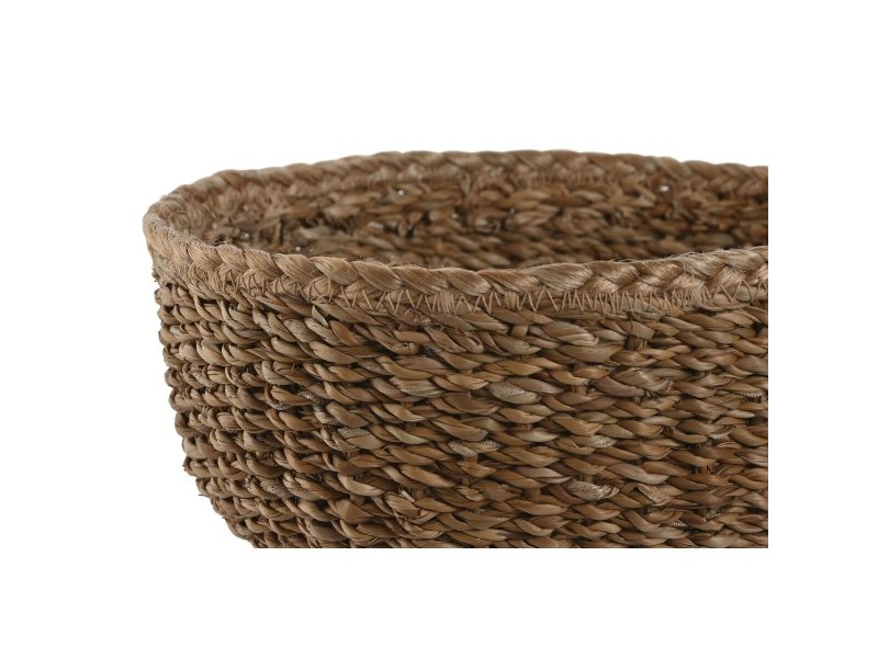 Игра на Кошници Home ESPRIT Естествено влакно Boho 30 x 30 x 13 cm