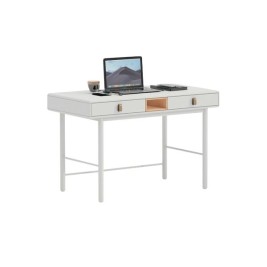 Бюро Home ESPRIT Бял Естествен Полиуретан Дървен MDF 120 x 60 x 75 cm