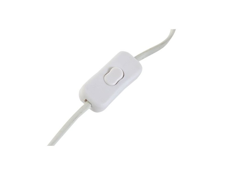 Настолна лампа Home ESPRIT Бял Естествен теракота Метал Бамбук 50 W 220 V 22 x 22 x 33 cm (2 броя)