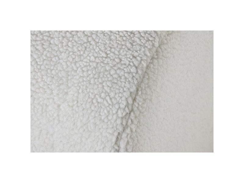 Табуретка Home ESPRIT Бял полиестер Дървен MDF 48 x 69 x 63 cm