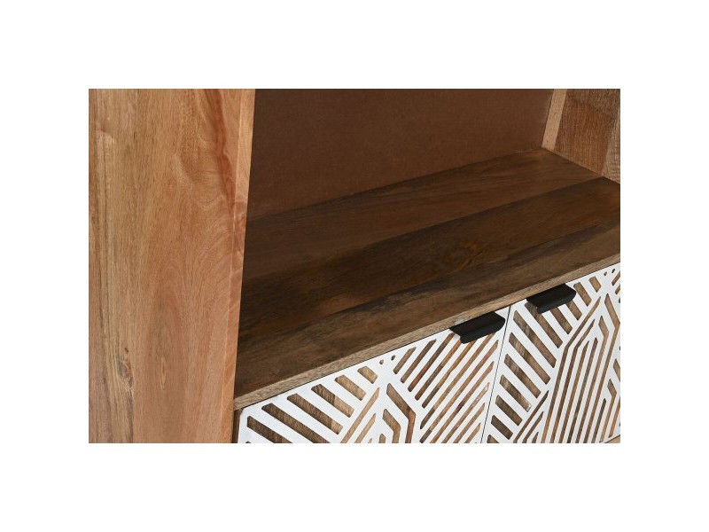 Лавица Home ESPRIT Бял Дърво манго 90 x 35 x 168 cm Лавица Home ESPRIT Бял Дърво манго 90 x 35 x 168 cm