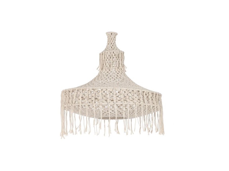 Купол на Лампа Home ESPRIT Естествен Boho 63 x 63 x 70 cm