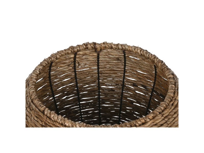 Комплект саксии Home ESPRIT Кафяв Метал влакно 41 x 41 x 32 cm