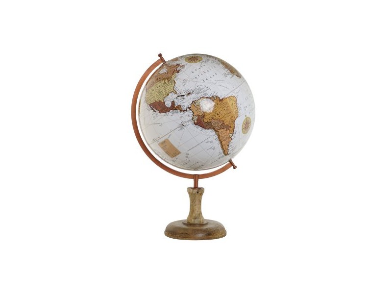 Глобус Home ESPRIT Кафяв PVC Дърво манго 47 x 45 x 70 cm