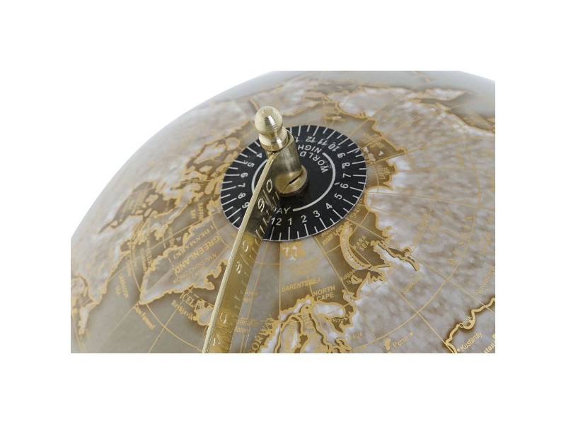 Глобус Home ESPRIT Кафяв PVC Дърво манго 27 x 25 x 43 cm