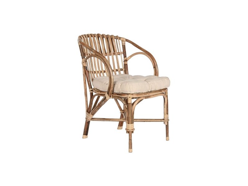 Aiatool Home ESPRIT Бамбук Pатан 58 x 65 x 85 cm