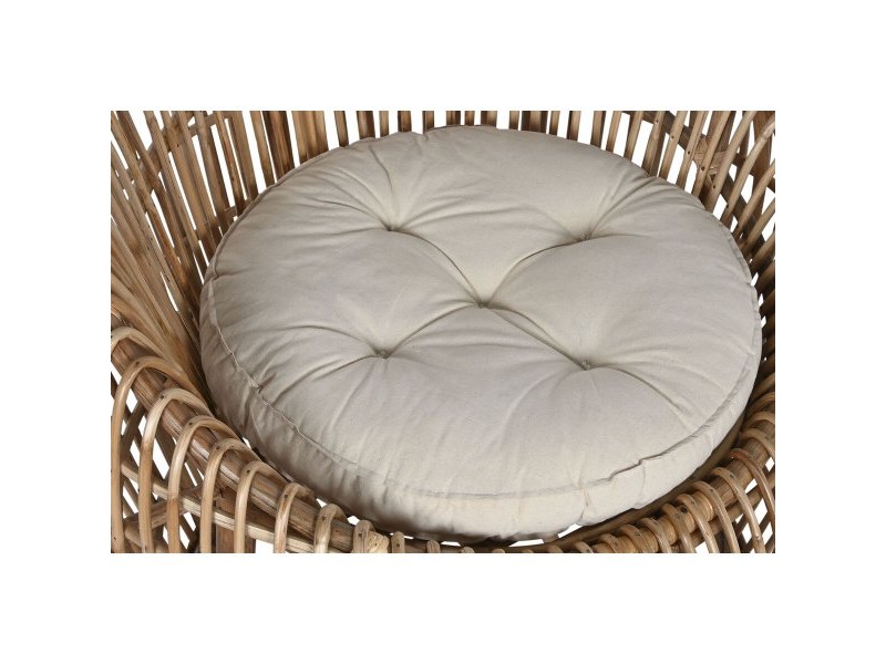 Aiatool Home ESPRIT Бамбук Pатан 70 x 70 x 74 cm