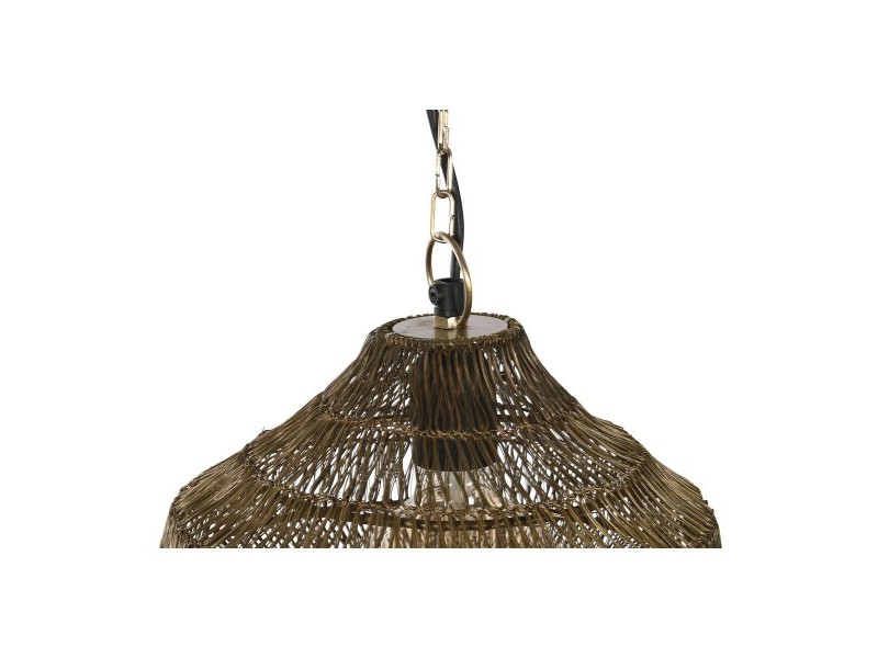 Полилей Home ESPRIT Златен Метал Желязо 50 W 26 x 26 x 24 cm