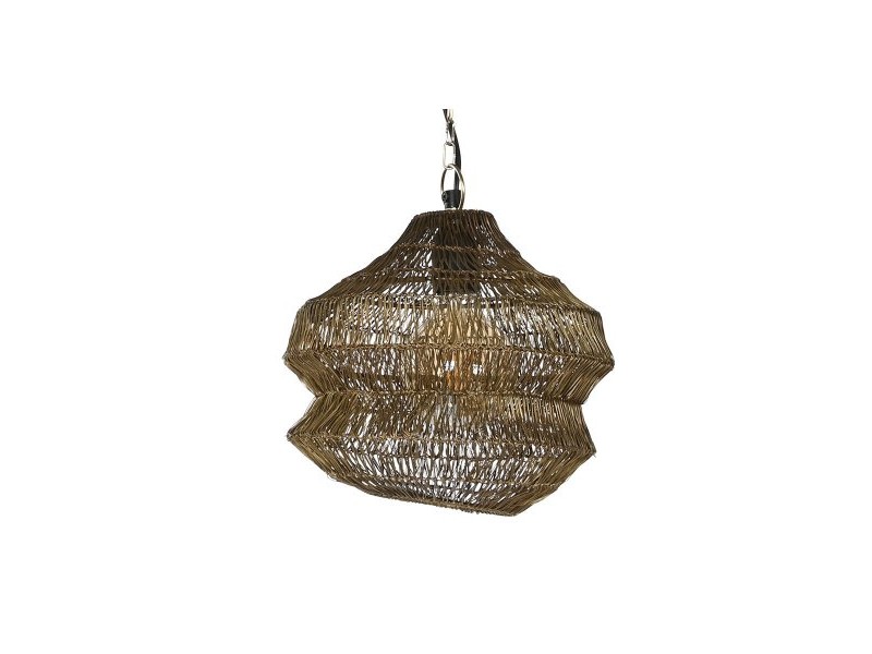 Полилей Home ESPRIT Златен Метал Желязо 50 W 26 x 26 x 24 cm