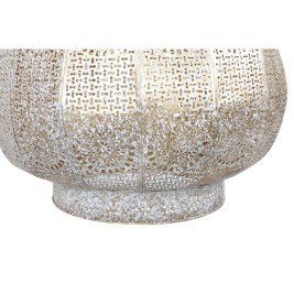 Полилей Home ESPRIT Бял Златен Метал 40 W 40 x 40 x 55 cm