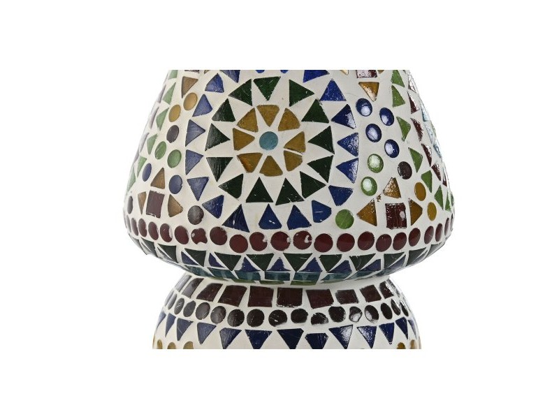 Настолна лампа Home ESPRIT Многоцветен Алуминий Кристал 220 V 13 x 13 x 17 cm (2 броя) Настолна лампа Home ESPRIT Многоцветен Алуминий Кристал 220 V 13 x 13 x 17 cm (2 броя)