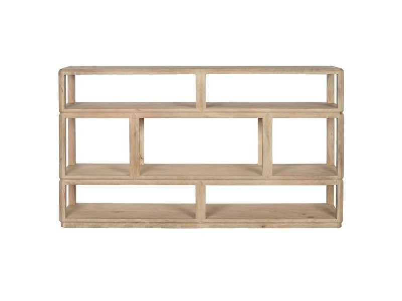 Лавица Home ESPRIT Естествен Дърво манго 160 x 30 x 93 cm
