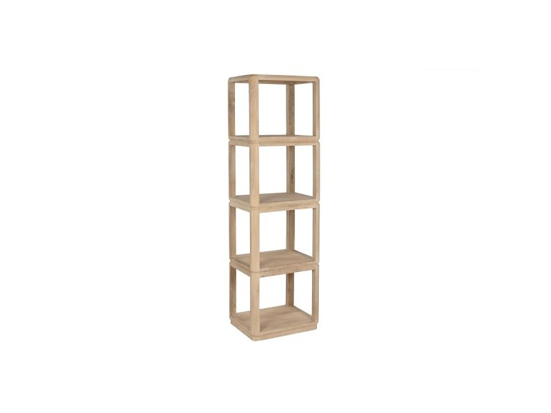 Лавица Home ESPRIT Естествен Дърво манго 45 x 35 x 160 cm