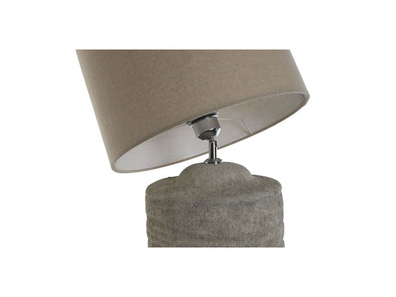 Настолна лампа Home ESPRIT Сив Цимент 50 W 220 V 24 x 24 x 82 cm