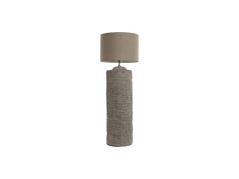 Настолна лампа Home ESPRIT Сив Цимент 50 W 220 V 24 x 24 x 82 cm