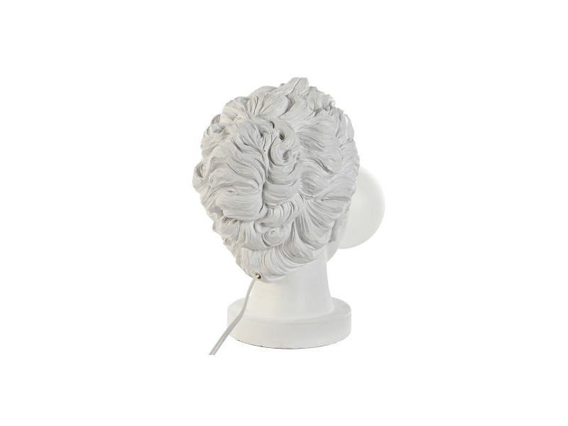 Настолна лампа Home ESPRIT Бял Смола Пластмаса 220 V 20 x 36 x 31 cm
