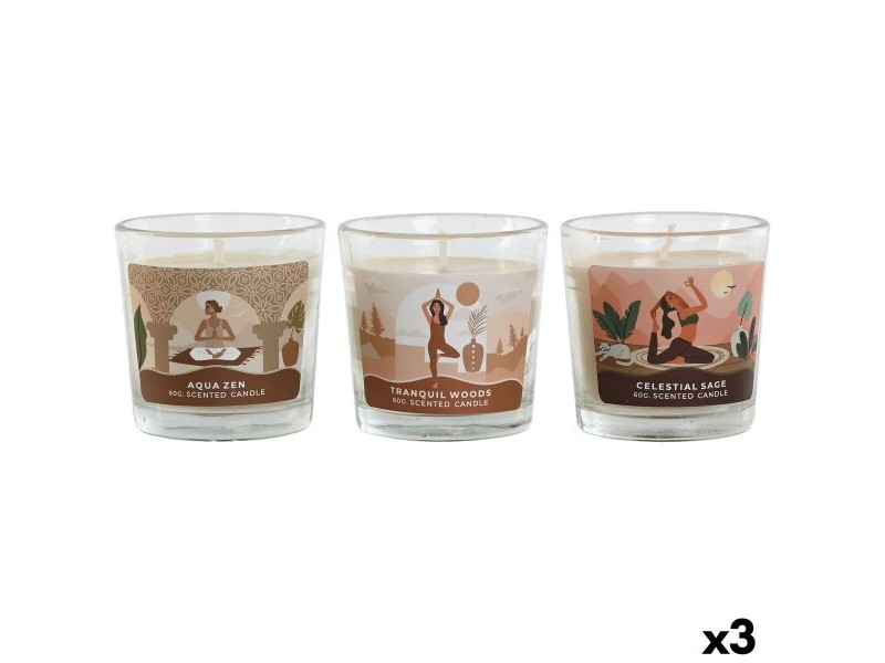 Ароматизирана Свещ Home ESPRIT Град 60 g (3 броя)