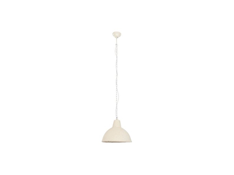 Полилей Home ESPRIT Бял хартия Желязо 50 W 33 x 33 x 26 cm