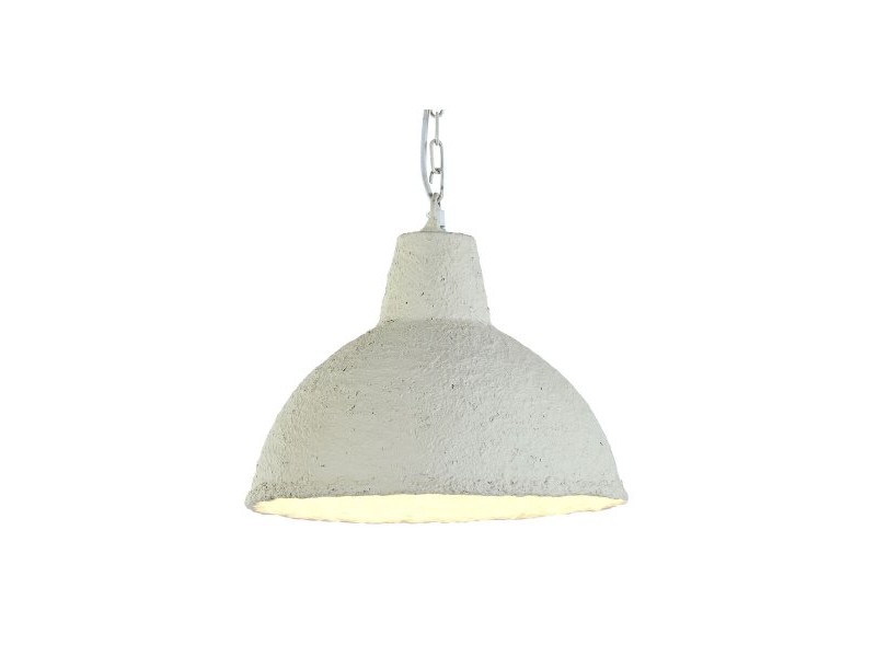 Полилей Home ESPRIT Бял хартия Желязо 50 W 33 x 33 x 26 cm