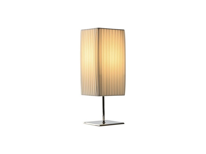Настолна лампа Home ESPRIT Бял Сребрист полиетилен Желязо 50 W 220 V 15 x 15 x 43 cm
