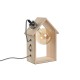 Настолна лампа Home ESPRIT Кафяв Сребрист Естествен Дървен Бор 50 W 220 V 18 x 10 x 25 cm Настолна лампа Home ESPRIT Кафяв Сребрист Естествен Дървен Бор 50 W 220 V 18 x 10 x 25 cm