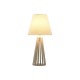 Настолна лампа Home ESPRIT Бял Дървен 50 W 220 V 30 x 30 x 61 cm