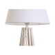 Настолна лампа Home ESPRIT Бял Дървен 50 W 220 V 30 x 30 x 61 cm