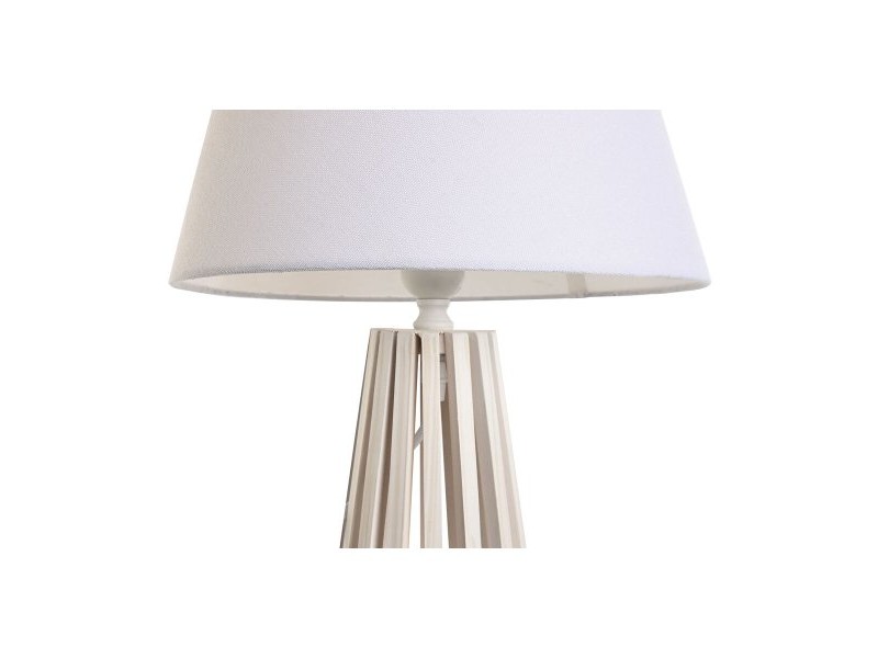 Настолна лампа Home ESPRIT Бял Дървен 50 W 220 V 30 x 30 x 61 cm Настолна лампа Home ESPRIT Бял Дървен 50 W 220 V 30 x 30 x 61 cm