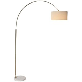 Лампион Home ESPRIT Бял Бежов Златен 126 x 40 x 193 cm