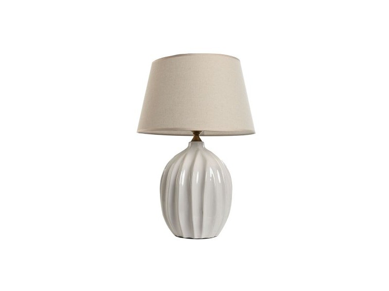 Настолна лампа Home ESPRIT Бял Порцелан 50 W 220 V 40 x 40 x 60 cm