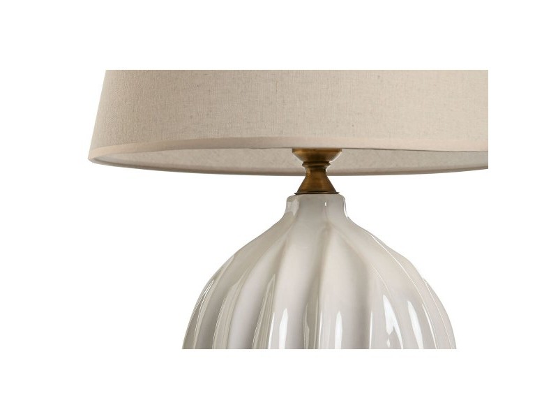 Настолна лампа Home ESPRIT Бял Порцелан 50 W 220 V 40 x 40 x 60 cm