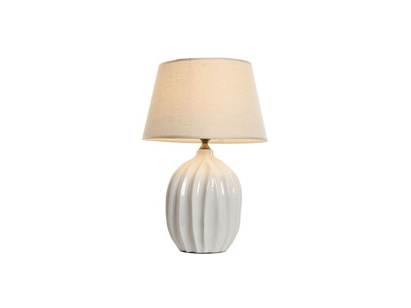 Настолна лампа Home ESPRIT Бял Порцелан 50 W 220 V 40 x 40 x 60 cm