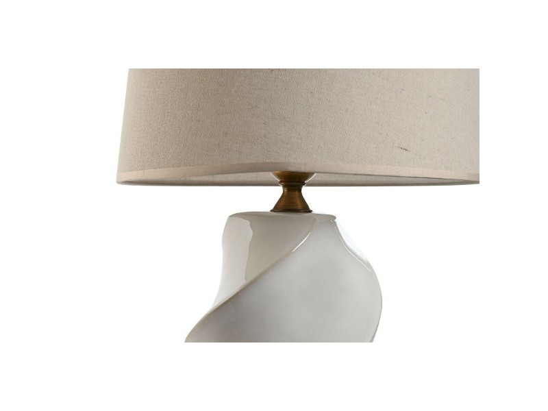 Настолна лампа Home ESPRIT Бял Порцелан 50 W 220 V 36 x 36 x 61 cm 35 x 35 x 60 cm