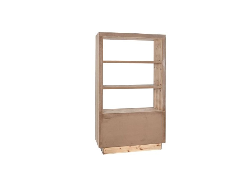 Лавица Home ESPRIT Естествен Ела Дървен MDF 100 x 40 x 175 cm