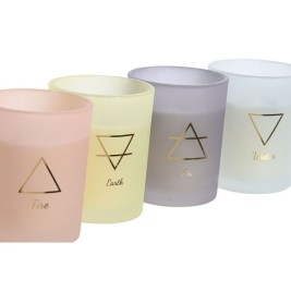 Ароматизирана Свещ Home ESPRIT Град 200 g (4 броя)