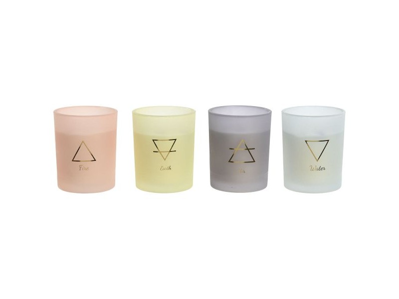 Ароматизирана Свещ Home ESPRIT Град 200 g (4 броя)