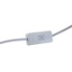 Настолна лампа Home ESPRIT Бял Бежов Керамика 50 W 220 V (2 броя)