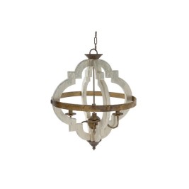 Полилей Home ESPRIT Бял Бронз Желязо Ела 40 W 63 x 63 x 74 cm