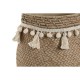 Комплект саксии Home ESPRIT Светло кафяв Цимент Тропически 30 x 29 x 25 cm