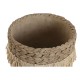 Комплект саксии Home ESPRIT Кафяв Рафия Цимент Тропически 23 x 22 x 25 cm