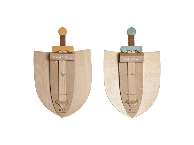 Играчка Меч Home ESPRIT 28 x 0,5 x 33,5 cm (2 броя)