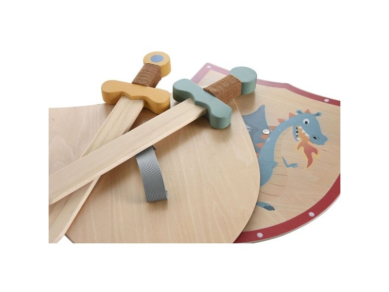 Играчка Меч Home ESPRIT 28 x 0,5 x 33,5 cm (2 броя)