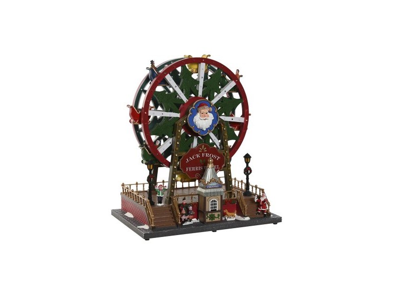 Коледна Украса Home ESPRIT Червен Зелен Златен Коледа 30 x 20 x 34 cm