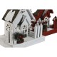 Коледна Украса Home ESPRIT Бял Червен 27 x 18 x 56 cm (2 броя)