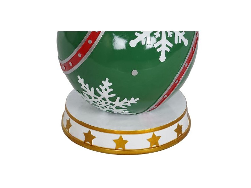 Коледна Украса Home ESPRIT Червен Зелен 35 x 35 x 108,5 cm