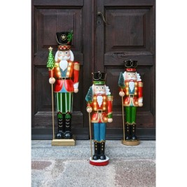 Орехотрошачка Home ESPRIT Червен Зелен Смола 27 x 17 x 93 cm
