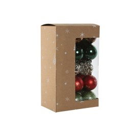 Коледни топки Home ESPRIT Многоцветен PVC 18 x 12 x 30 cm (30 Части)